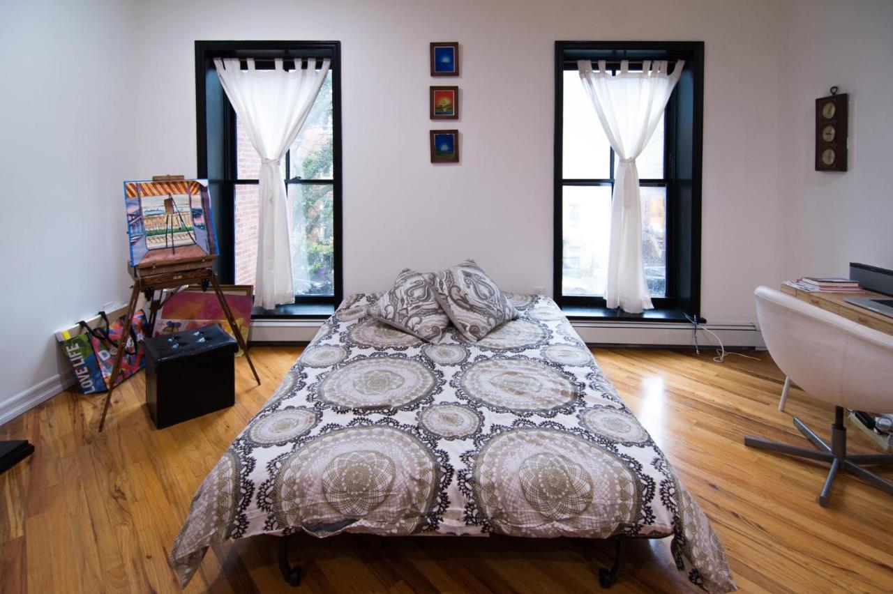 Historic 1869 Brownstone 15 Min To Nyc Downtown Apartment Jersey City Bagian luar foto